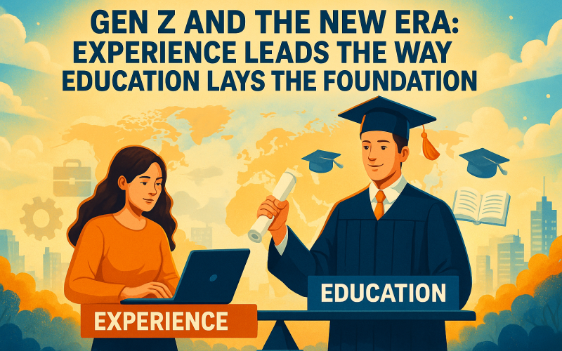 Gen Z in the New Era: Experience Leads the Way, Education Lays the Foundation